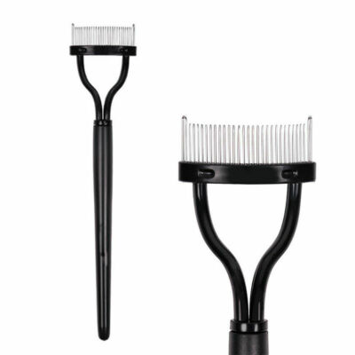 New Beauty Makeup Eyelash Metal Brush Comb Lash Separator Mascara Lift Curl Tool