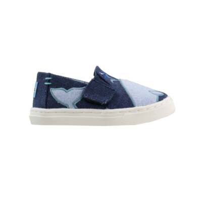 TOMS Luca Slip On Kids Синие кроссовки для девочек Повседневная обувь 10011562