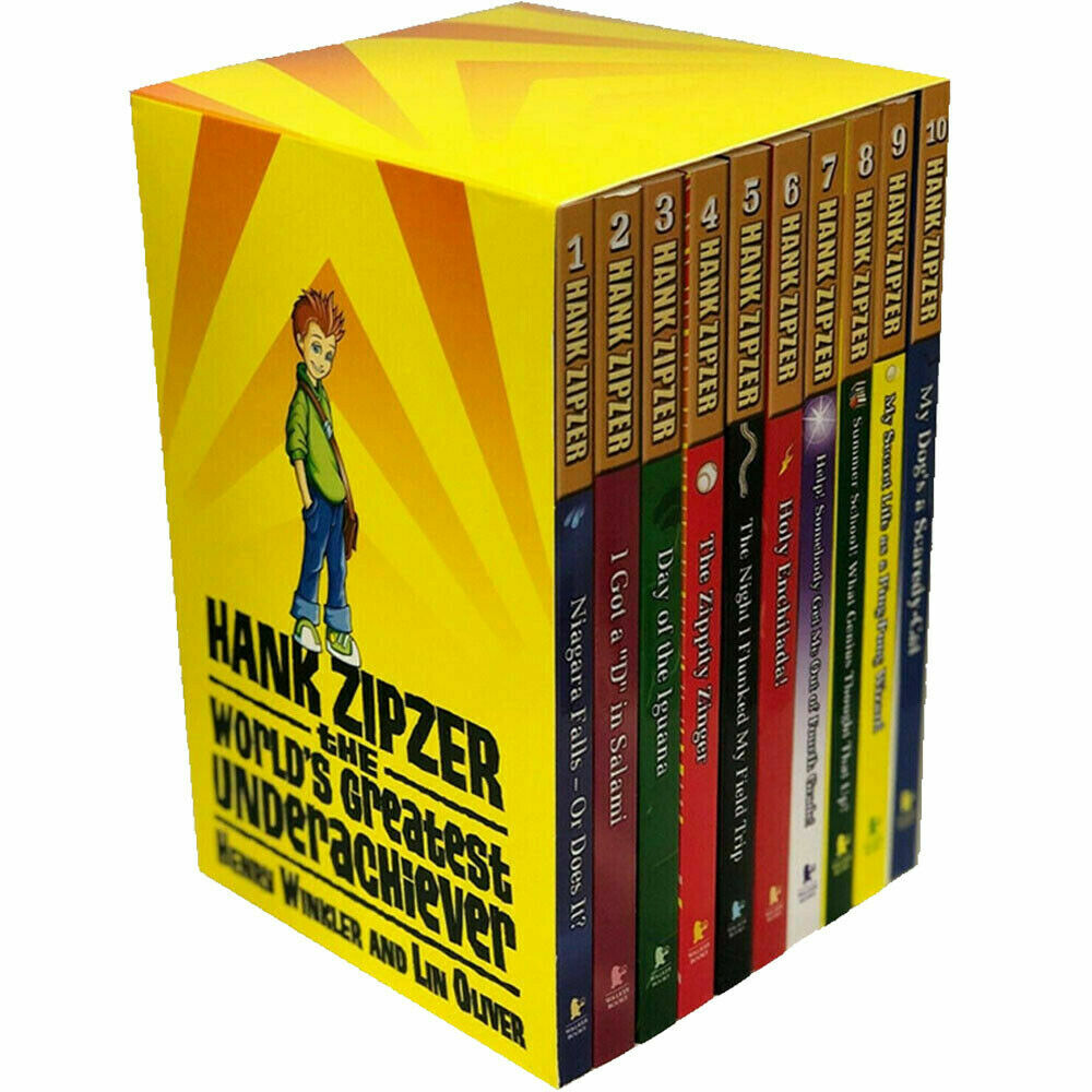 Hank Zipzer 10 Books Children Collection Paperback Box Set