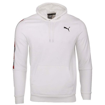 

Puma Scatter Taping Hoodie Fl Мужская белая повседневная спортивная верхняя одежда 67142105, Белый, Puma Scatter Taping Hoodie Fl