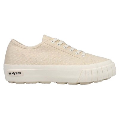 

SeaVees Melrose Lug Platform Женские кроссовки Off White Повседневная обувь WMLRC22HLP, SeaVees Melrose Lug Platform