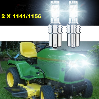 2 Blinding Bright LED Light Bulb for Deere Cub Cadet Husqvarna Troy-Bilt Kubota