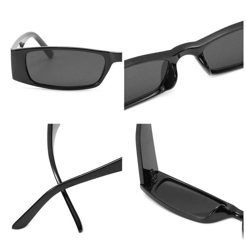 Narrow Sunglasses Small Rectangle Sunglasses Retro Sun