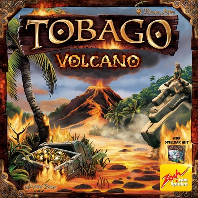 Zoch Tobago Volcano Erweiterung Gesellschaftsspiel Familienspiel Brettspiel