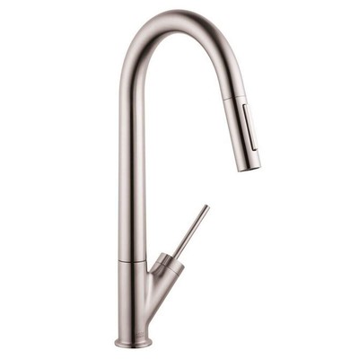 AXOR Starck Stainless Steel High Arc Kitchen Faucet, Kitchen Faucets 10821801