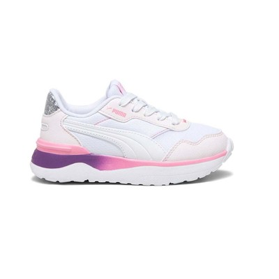 Puma R78 Voyage Star Glow на шнуровке для маленьких девочек, розовые кроссовки, повседневная обувь, 3925