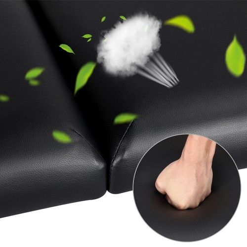 Portable Massage Table Adjustable Facial Salon Bed 2 Fold Tattoo Lash Table Bed