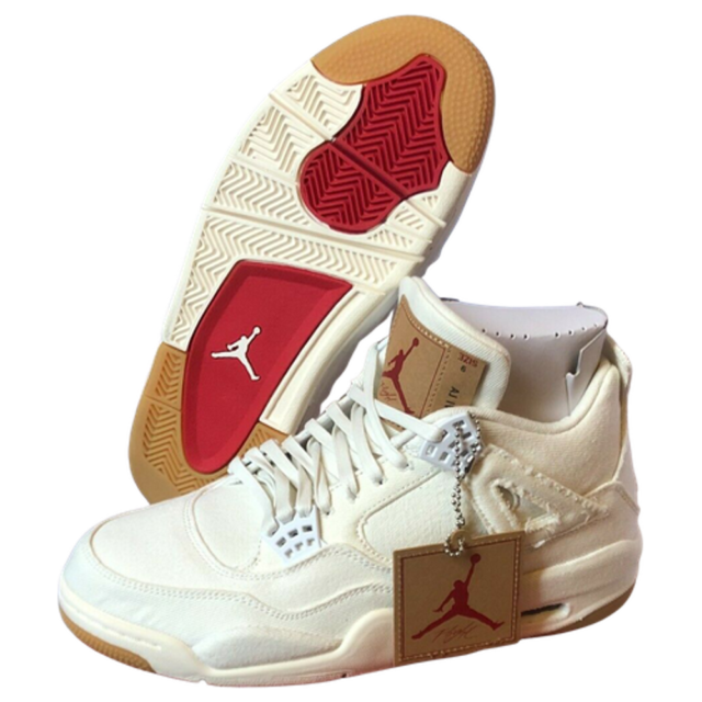 StclaircomoShops - 020 - LV X Air Jordan GTX 4 Retro White Red