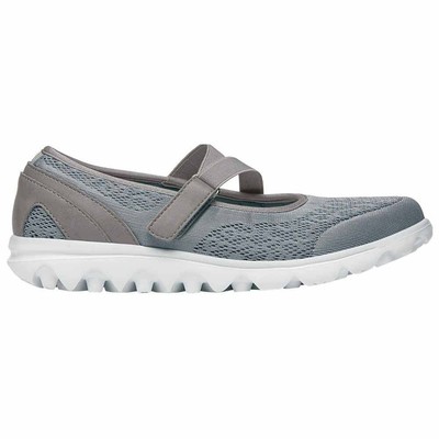 

Женские кроссовки Propet Travelactiv Mary Jane Walking, размер 9,5 4E, спортивная обувь, Grey, Propet Travelactiv Mary Jane Walking