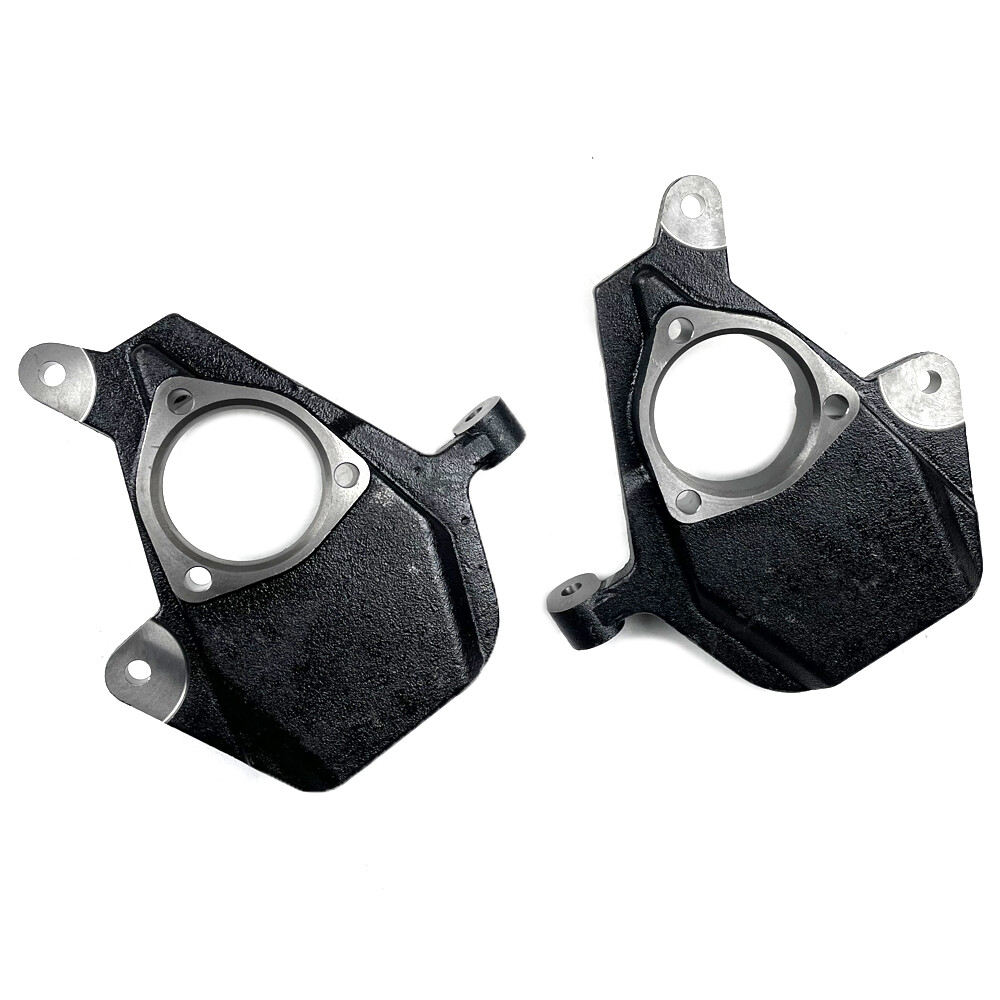 2" Drop Lowering Spindles For 1999-2006 Chevy Silverado  GMC Sierra 1500 2WD 4WD