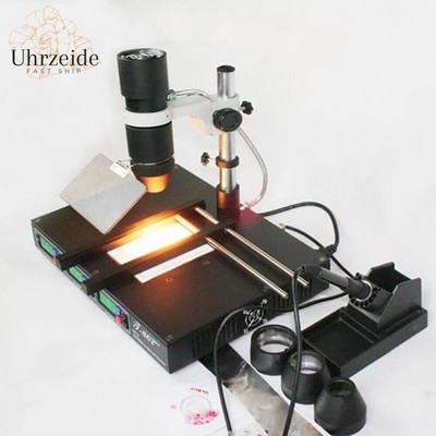 T862++ BGA SMT SMD INFRARED REWORK STATION SOLDING STATION 110V IRDA WELDER XBOX