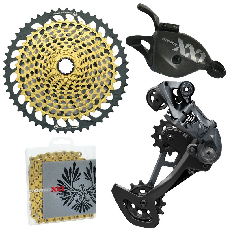 希少　Sram XX1 Eagle ゴールド　使用少なめ　超美品　1x12s 希少 Sram XX1 Eagle ゴールド 使用少なめ 超美品 1x12s - メルカリ