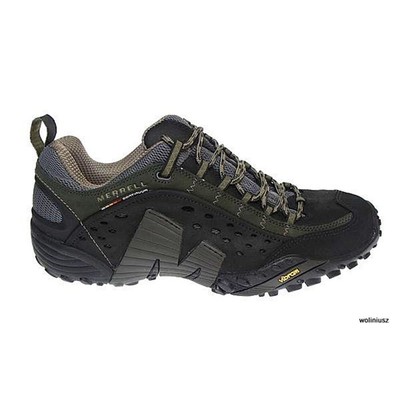 Pre-owned Merrell Shoes Trekking Men  Intercept J73703 Black