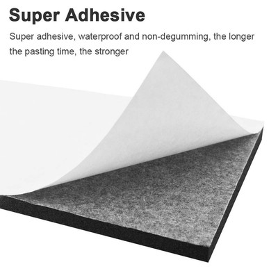 Foam Insulation Neoprene Sheets Adhesive Multi-Function Soundproof 12x59x1/8''