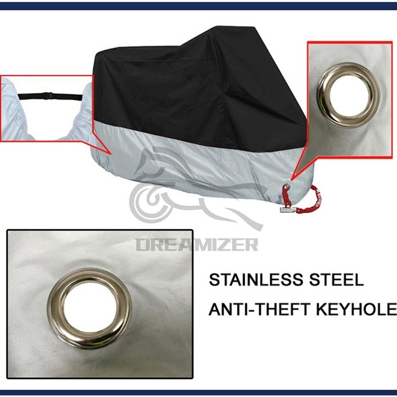 Motorcycle Cover Waterproof Rain Dust Protector For Harley