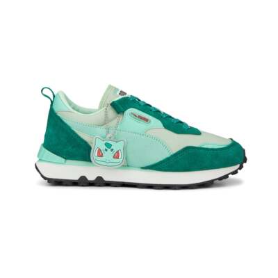 

Puma Poke X Bulb Rider Fv на шнуровке молодежные зеленые кроссовки для мальчиков повседневная обувь 387419, Зеленый, Puma Poke X Bulb Rider Fv Lace Up Youth