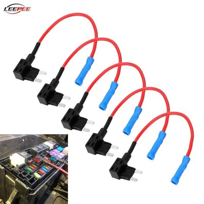 12V 24V Car Fuse Blades Holder Circuit Adapter Protector Splitter ATM APM Tap Mi