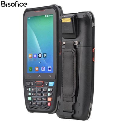 BISOFICE Handheld POS Android 10.0 PDA Terminal 1D/2D/QR Barcode Scanner fr Shop