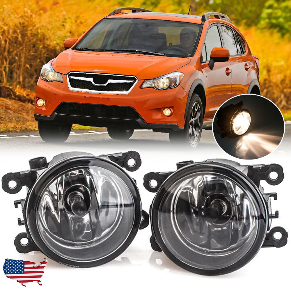Front Bumper Fog Lights Lamp For Subaru Impreza XV Crosstrek 2012 2013 2014 2015