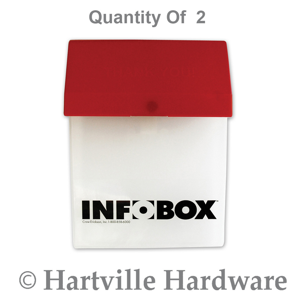 The Infobox Outdoor Document Holder (Pack of 2) 743008000015 eBay