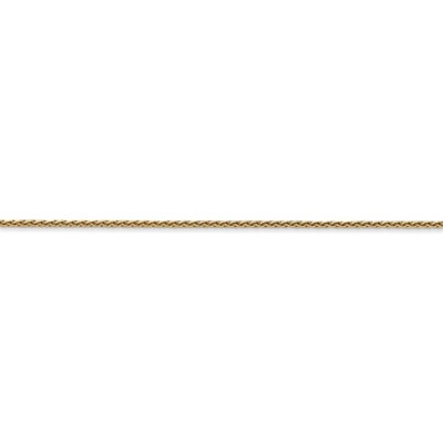 Pre-owned Superdealsforeverything 14k Yellow Gold 1.0mm Diamond Cut Wheat Chain; 30 Inch
