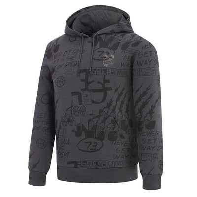 

Мужская черная повседневная верхняя одежда Puma Booster Hoodie Aop 534134-04, Черный