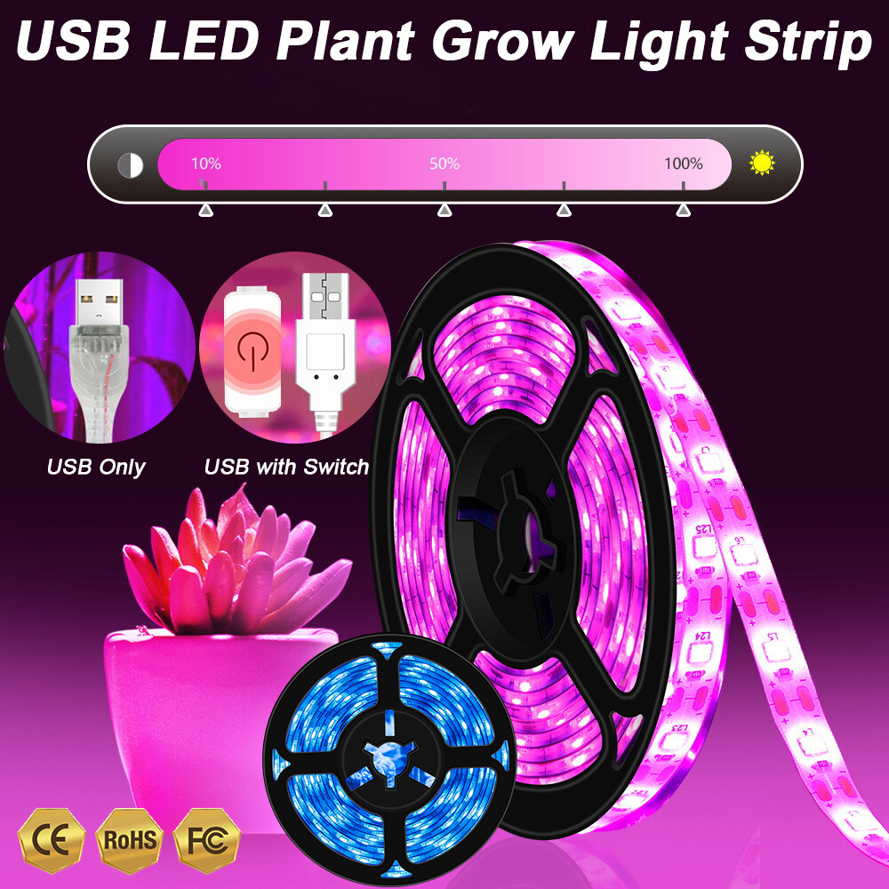 Strip Waterproof Full Spectrum Lamp For Indoor Plant Veg Flower