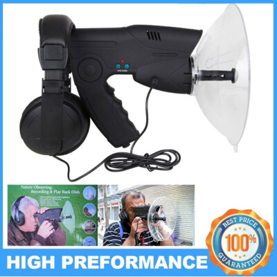 100m Listening Device Extreme Sound Amplifier 8X Ear Bionic Birds Watch Record