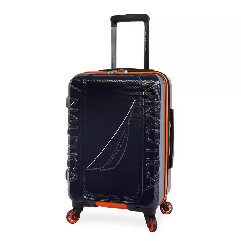 Nautica Birch 21 in. Carry On Trolley Hardside Spinner Hard Shell