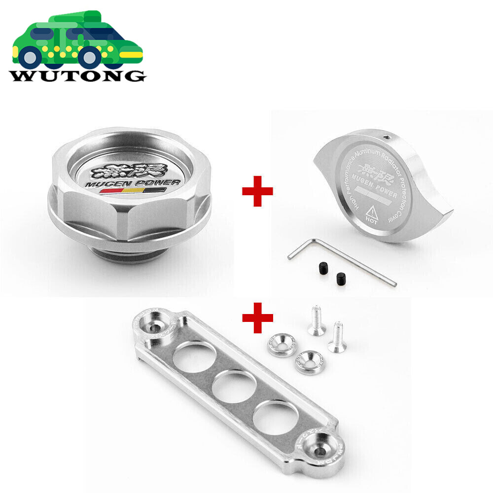 Filler Cap Radiator Cap Battery Tie Down For Honda Civic Acura