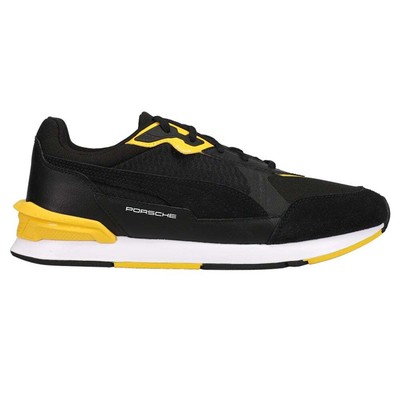 

Мужские черные кроссовки Puma Pl Low Racer Lace Up Повседневная обувь 307021-01, Черный, Puma Pl Low Racer Lace Up