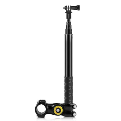 PULUZ Motorcycle Bike Selfie Stick Handlebar Mount Bracket f