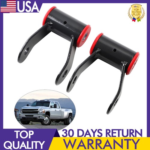 1" Rear Shackles Lift Kit #710515 For 1988-2018 Chevy Silverado GMC Sierra 1500