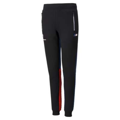 Брюки Puma Bmw Mms Sweatpants Youth Girls Black Casual Athletic Bottoms 531268-04