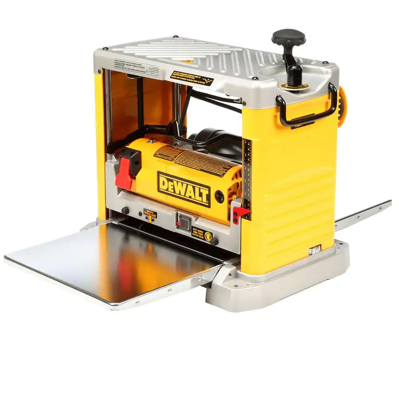 DEWALT 10,000 RPM Motor 15 Amp Corded 12-1/2 In. Planer w/  3-knife Cutter Head