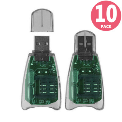 Memory Card Reader Adapter to USB 2.0 for Micro-SD (SDHC/SDXC) / TF / T-Flash