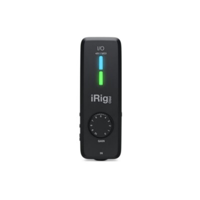 IK MULTIMEDIA iRIG PRO I/O USB Audio Interface for iOS, Android, Mac, and PC