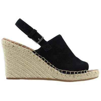 Женские черные повседневные сандалии TOMS Monica Platform 10011842