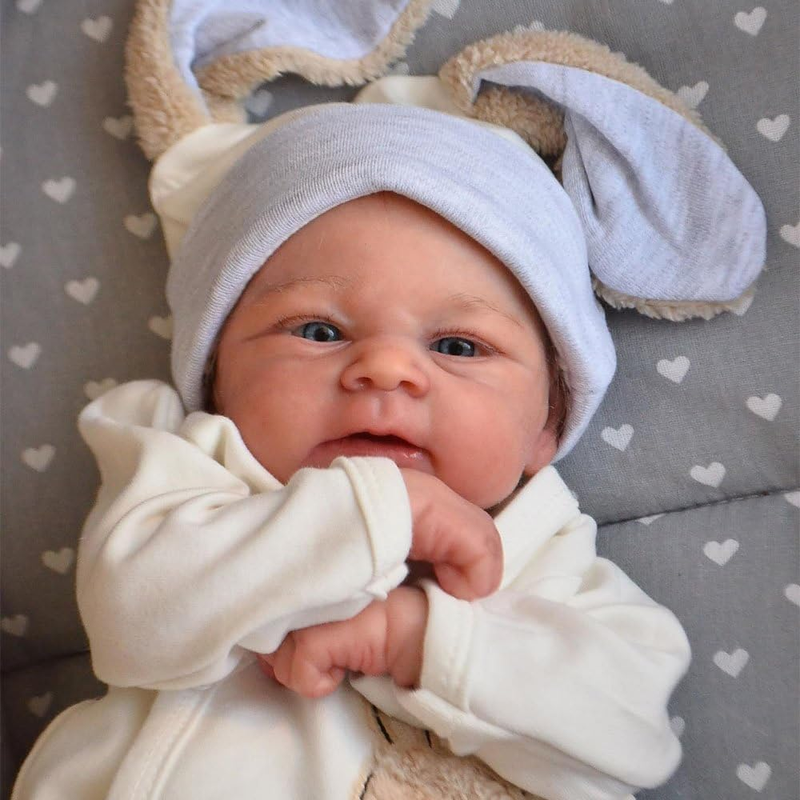 17 In Realistic Baby Dolls Preemie Babies Silicone Ba