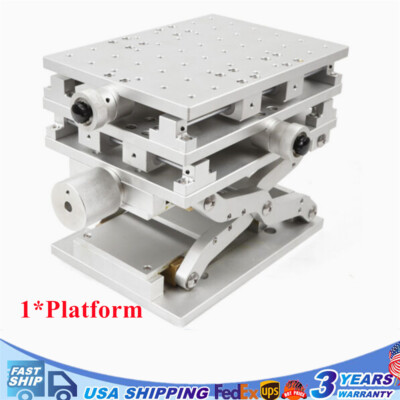 3d XYZ Axis Aluminum Working Table For Laser Marking Machine Lifting Workbench