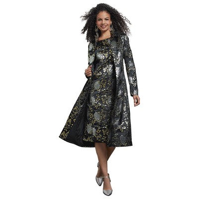 

Комплект жаккардового платья Masseys