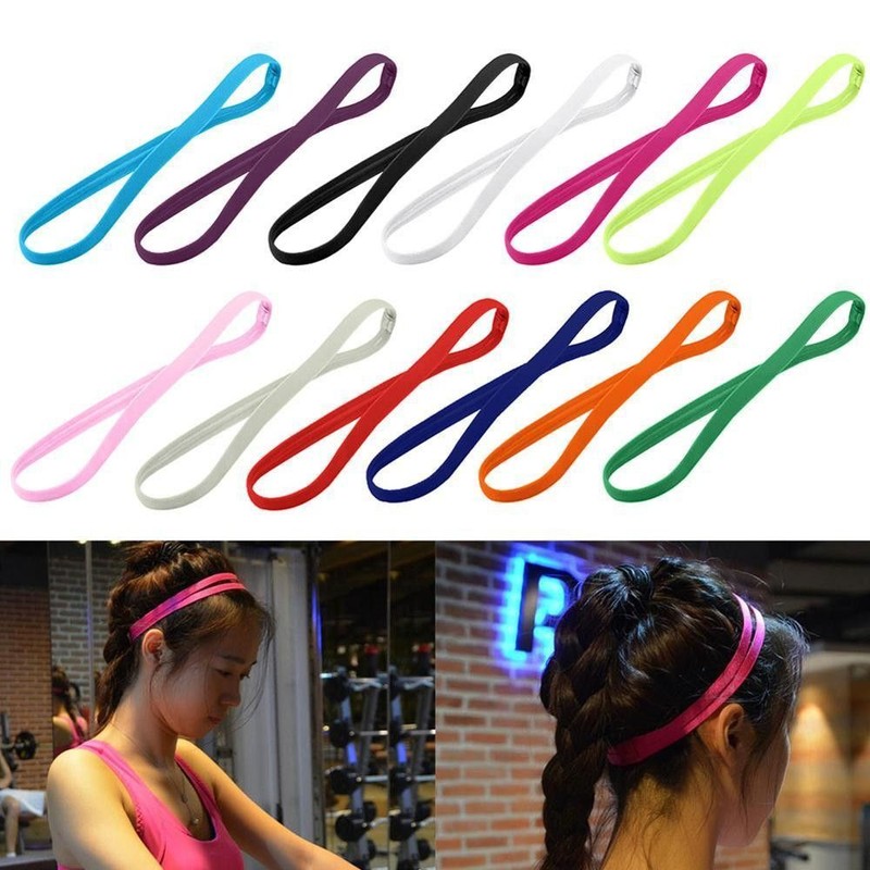 Sport Anti-slip Head Wrap Yoga Hair Bands Elastic Headband