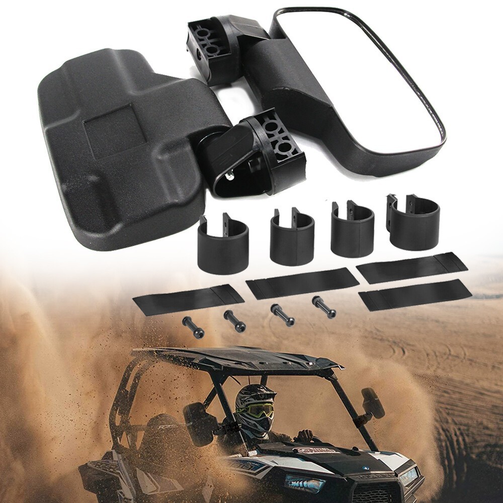 Adjustable Rear Side & Center Mirrors For Can-Am Commander 1000 800 800R