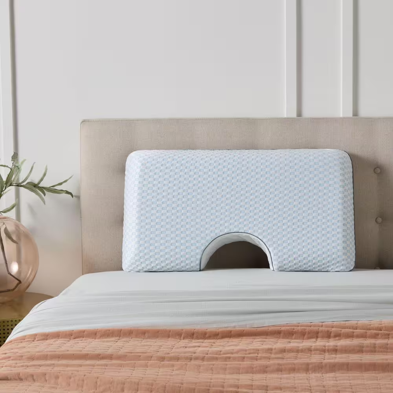 Bamboo Charcoal and Gel Memory Foam Side Sleeper King Pillow