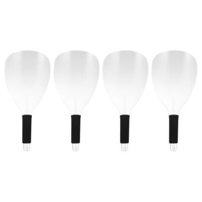 4PCS Face Spray Guard Hairdresser Styling Masks Hair Spray Face Protector