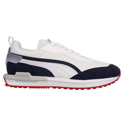 

Мужские кроссовки Puma City Rider Gradient Lace Up Размер 10 M Повседневная обувь 383703-01, Белый, Puma City Rider Gradient Lace Up