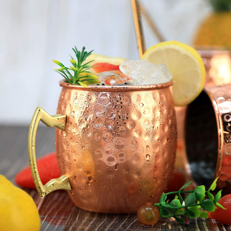 Set Of 4 Copper | Moscow Mule Copper Mugs