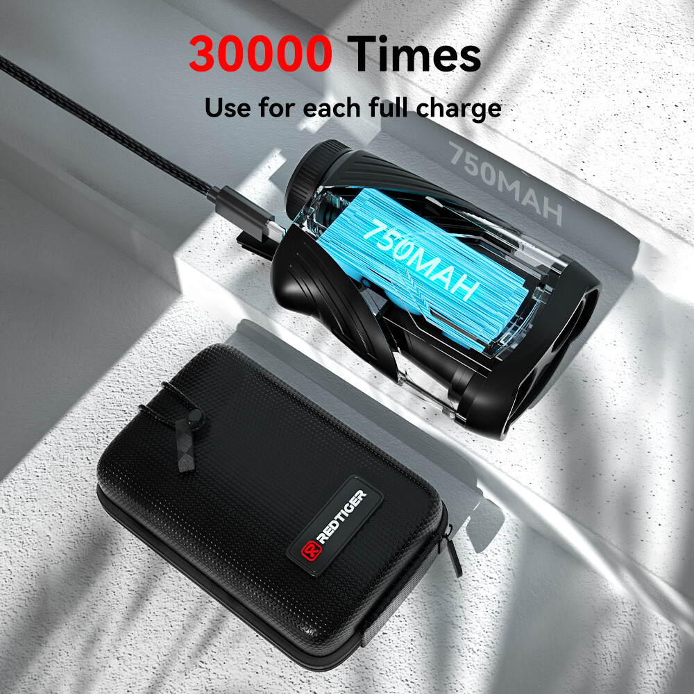 REDTIGER 7X Magnification Golf Rangefinder Slope 1200 Yard Laser Range Finder