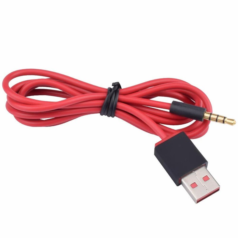 USB 3.5mm Cable Wireless Charger for Beats By Dre Studio Wir