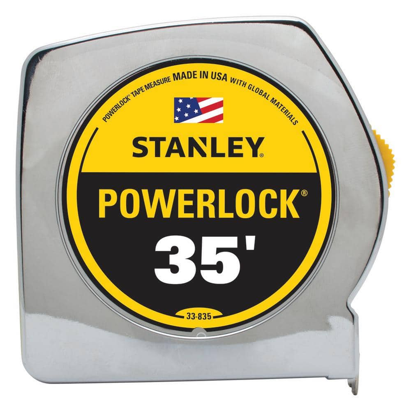 35 Ft. Secure Blade Lock Metal Measuring Tools